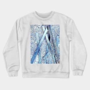 Blue Poles Crewneck Sweatshirt